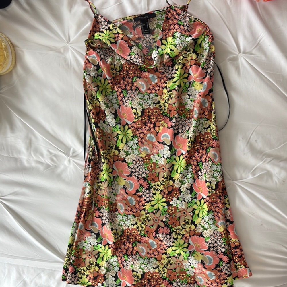 forever 21 Floral Multicolor Dress